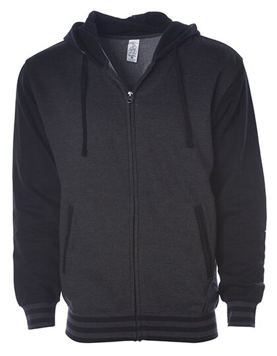 Unisex Heavyweight Varsity Zip Hood