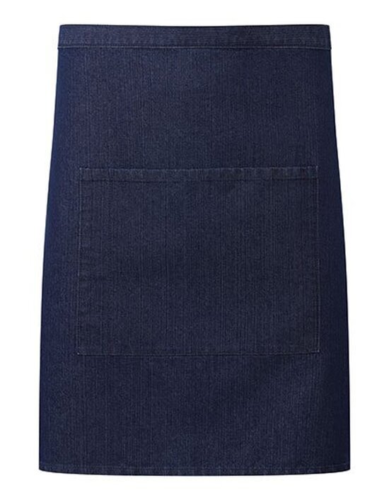 PW141 Premier Workwear Colours Mid Length Apron with Pocket
