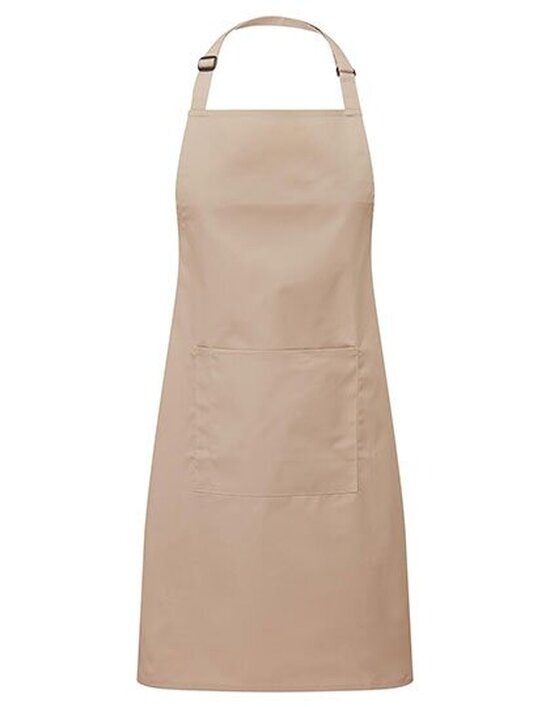 Colours Collection Bib Apron with Pocket