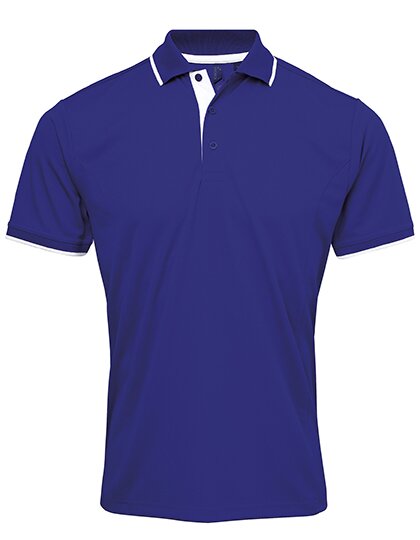 Men`s Contrast Coolchecker® Polo