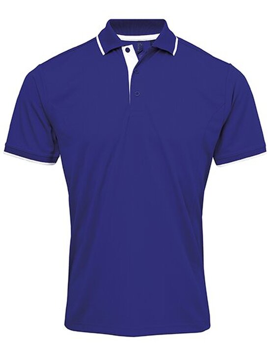 Men`s Contrast Coolchecker® Polo