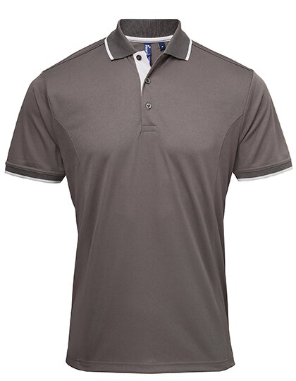 Men`s Contrast Coolchecker® Polo