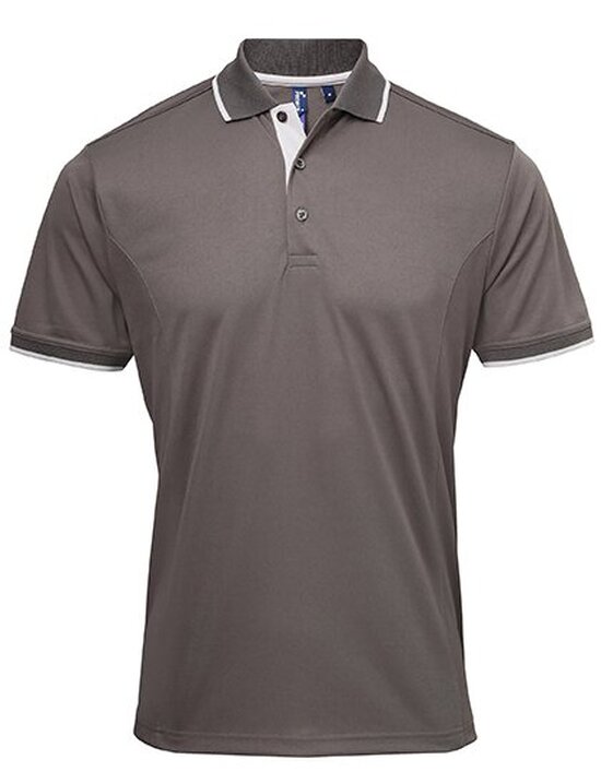 Men`s Contrast Coolchecker® Polo