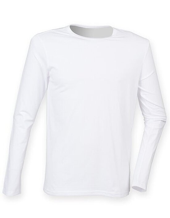 Men`s Feel Good Long Sleeved Stretch T