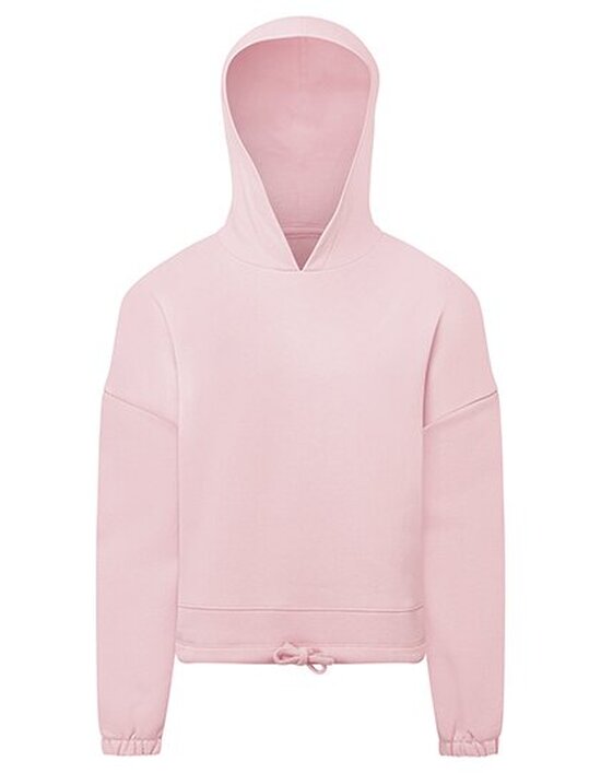 Kids Recycled Cropped Oversize Hoodie