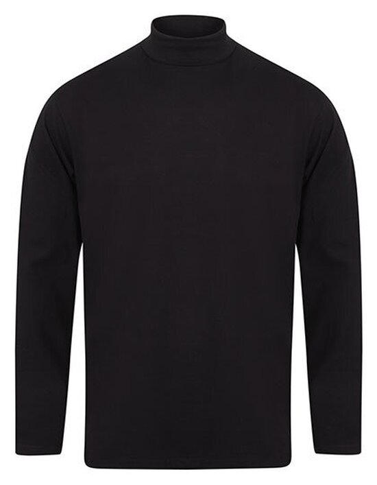 Roll-Neck Long-Sleeve Top
