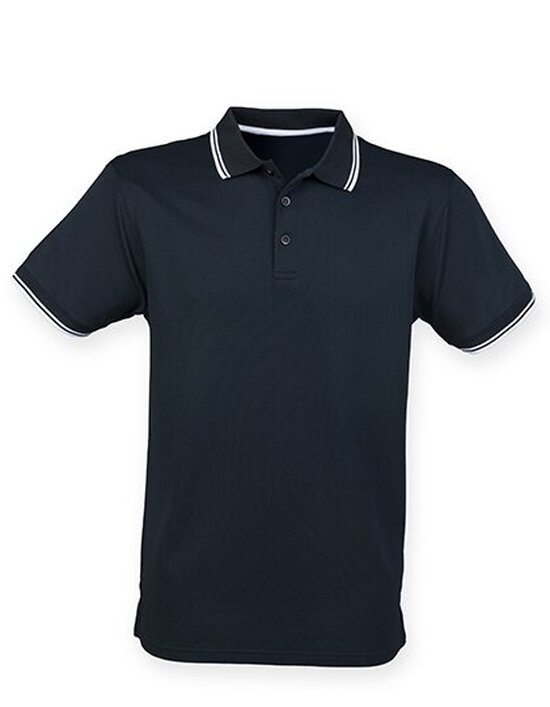 Men’s Coolplus® Short Sleeved Tipped Polo Shirt