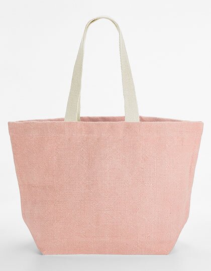 WM466 Westford Mill Soft Washed Jute Beach Bag