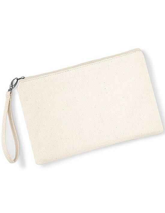 Canvas Wristlet Pouch