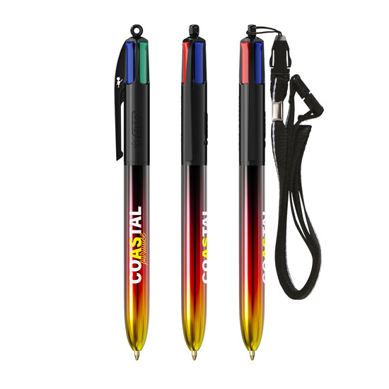 BIC® 4 Colours® Flaggen Kollektion + Schlüsselband