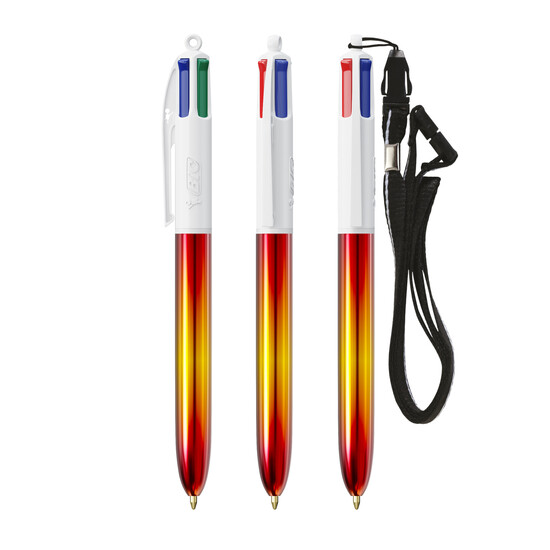 BIC® 4 Colours® Flaggen Kollektion + Schlüsselband