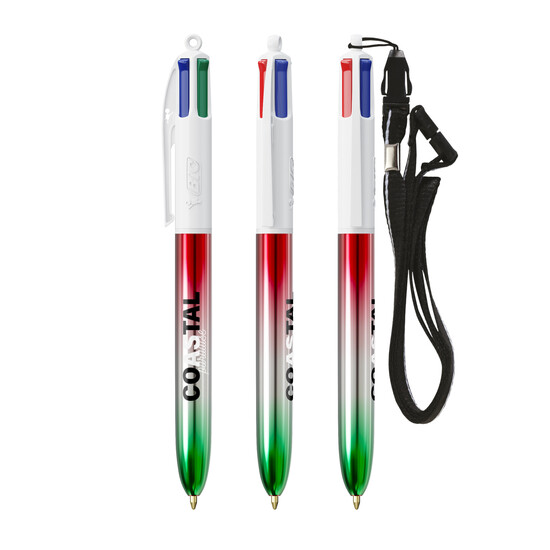 BIC® 4 Colours® Flaggen Kollektion + Schlüsselband